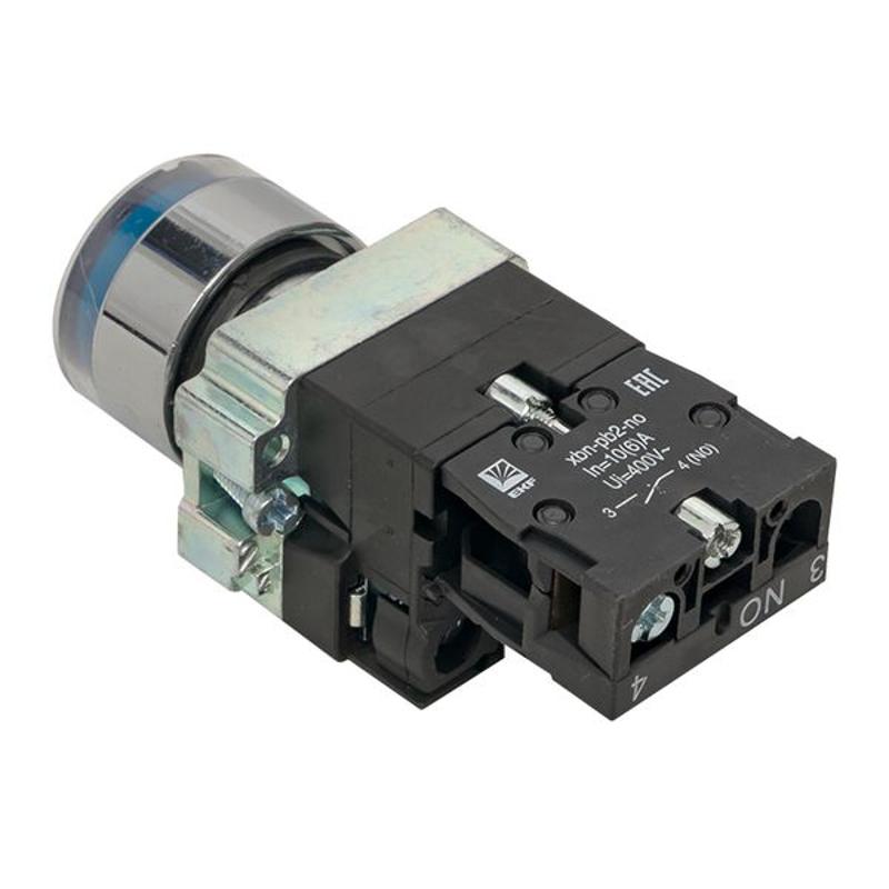 Кнопка BA61 с подстветкой 230В синяя NO PROxima | xb2-bw61-230 | EKF — миниатюра 9