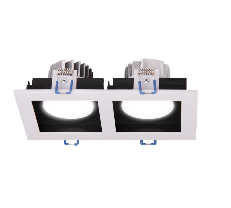 Светильник встраиваемый PSP-S 212  2x8W 4000K 55° White IP40 — миниатюра 4
