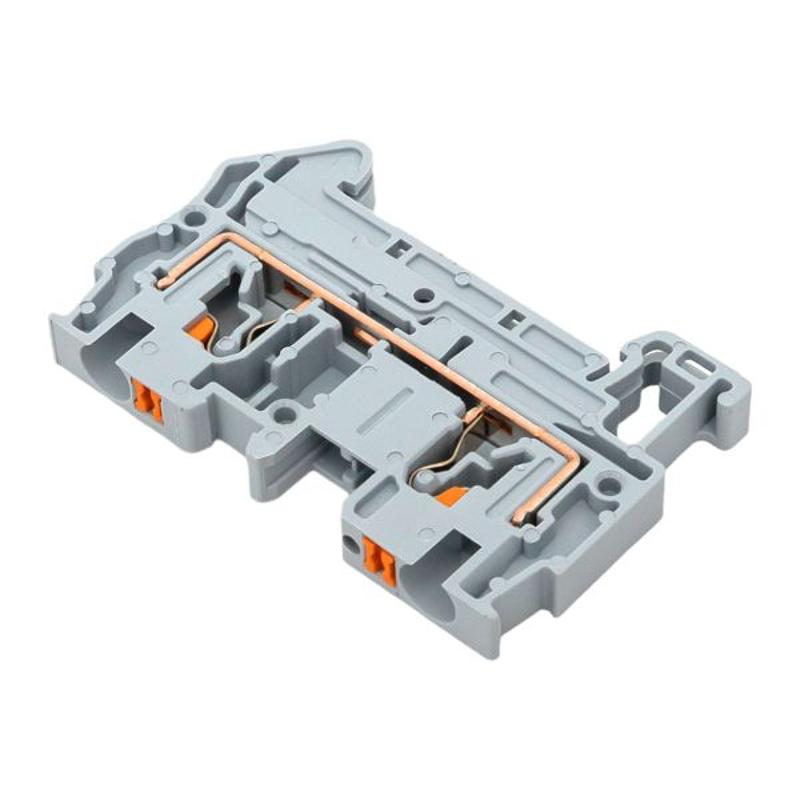 Клеммная колодка пружинная 4 Push-in серая| PIT-4 | EKF — миниатюра 17