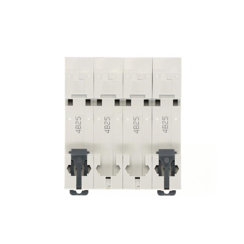 Выключатель автоматический четырёхполюсный 25A B 6kA City9 | C9F16425 |Systeme Electric — миниатюра 2