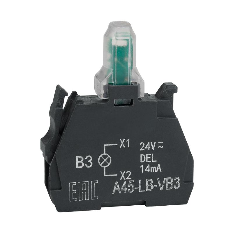 Световой блок OptiSignal D22 A45-LB-VM3 зеленый 230-240VAC ZBVM3 |332208| КЭАЗ — КЭАЗ (Курский электроаппаратный завод)
