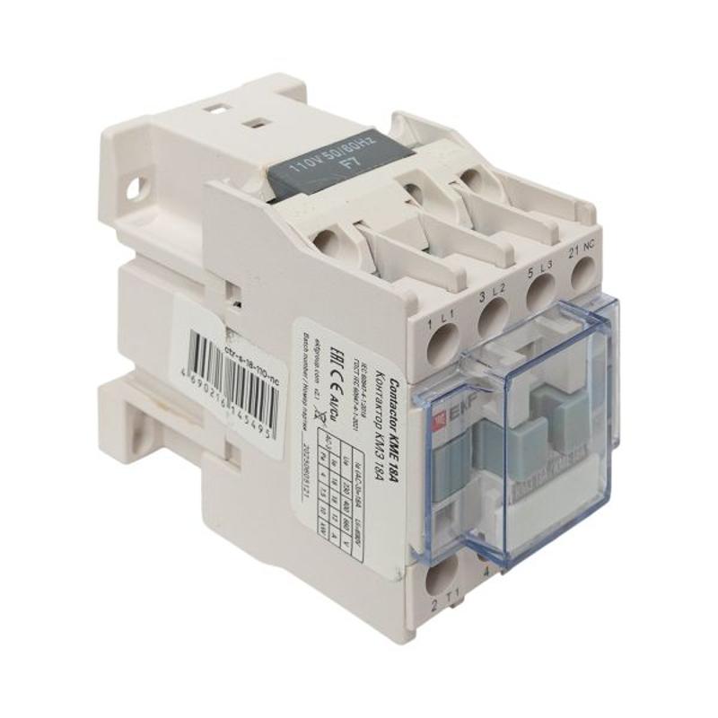 Контактор КМЭ малогабаритный 18А 110В 1NC EKF PROxima | ctr-s-18-110-nc | EKF — миниатюра 23