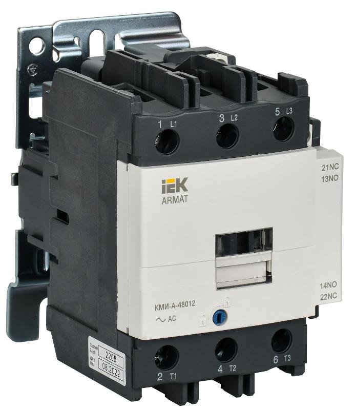 ARMAT Контактор КМИ-А-48012 LC1D 80А 230В/АС3 1НО/1НЗ  | AR-ACC-41-080-230-11 | IEK — IEK (ИЭК)