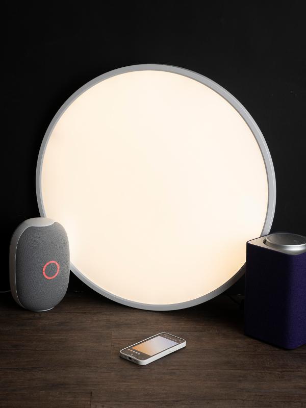 Умный потолочный светильник 600 мм 45W EKF Connect | sclwf-600-cct | EKF — миниатюра 10