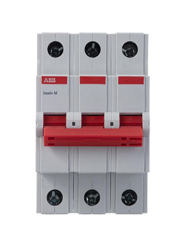 Рубильник 3пол 63A BMD51363 Basic M| 2CDD643051R0063 | ABB — миниатюра 2