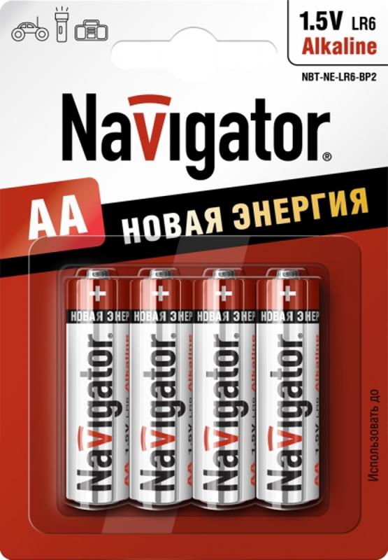 Элемент питания NBT-NE-LR6-BP4 | 94753 | Navigator — миниатюра 2
