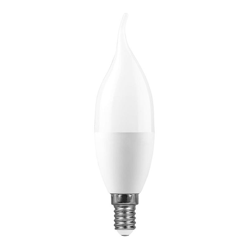 Лампа светодиодная LB-770 (11W) 230V E14 4000K свеча на ветру | 25940 | FERON — миниатюра 2