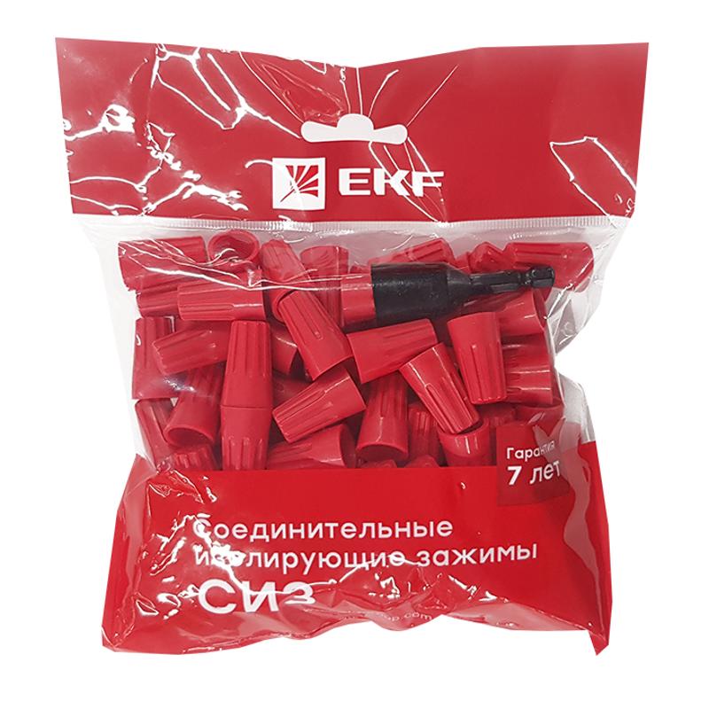 Соединительный изолирующий зажим СИЗ (8мм.) (100шт.) EKF PROxima | plc-cc-8 | EKF — миниатюра 3