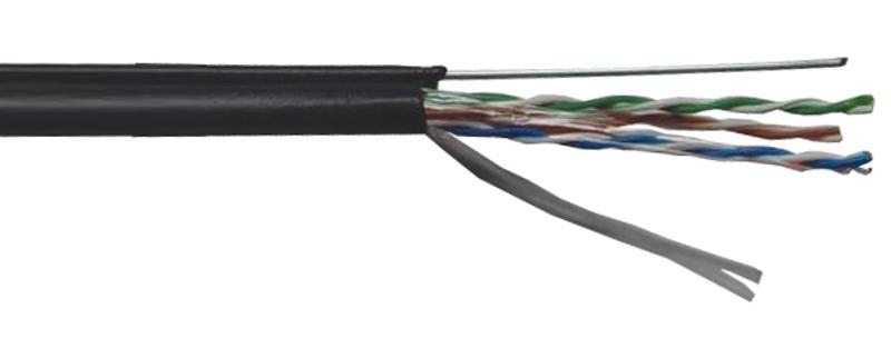 ITK Каб. в.п. ШПД F/UTP кат. 5E 4 пары LDPE трос 1,2мм 305м | BC3-C5E04-359 | ITK — ITK