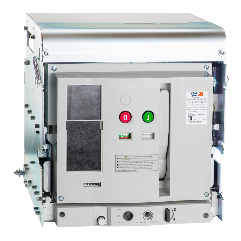 Выключатель автоматический OptiMat A-1600-S2-3P-85-F-MR8.1-B-C3300-M2-P00-S1-03| 317847 | КЭАЗ — фото 1 | Sento