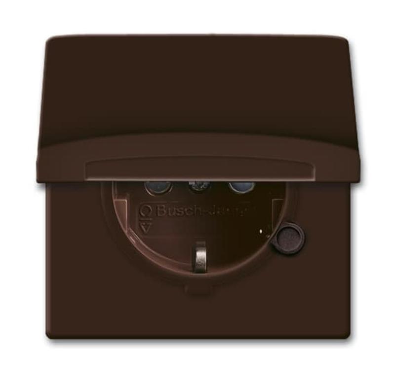 Розетка SCHUKO, 20 EUGKB-31-101, с крышкой, с защитными шторками, Allwetter44, IP44, коричневый, 16А, 250В. | 2064-0-0291  | 2CKA002064A0291 | ABB — ABB