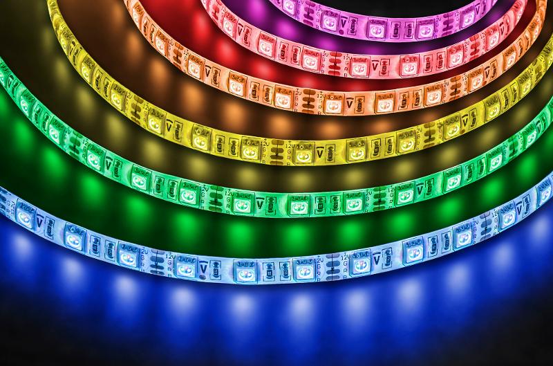 Лента светодиодная NLS-5050RGB60-14,4-IP65-12V-Pro R5 14,4Вт 12В RGB IP65 5м | 71447 | Navigator — Navigator