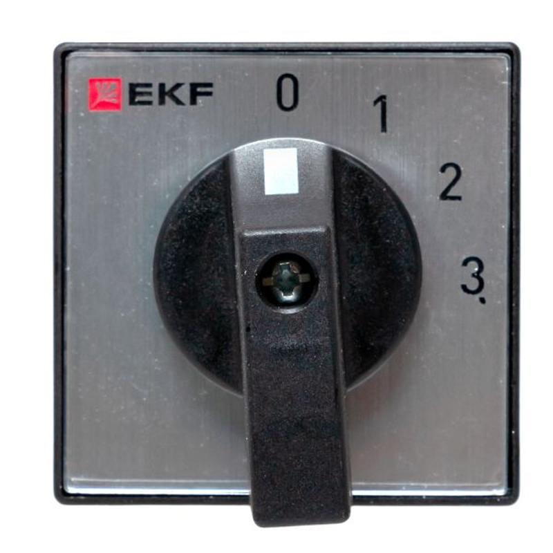 Переключатель кулачковый ПК-1-103 25А 3P «0-1-2-3» IP65 | pk-1-103-25-65 | EKF — миниатюра 2