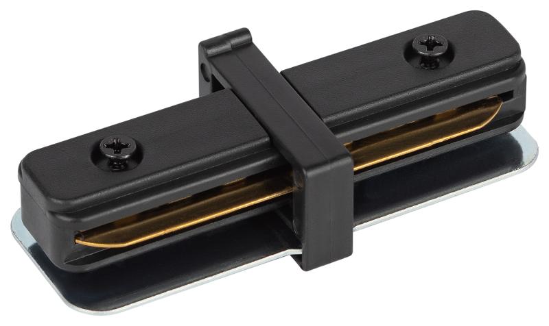 Коннектор TR-1PA-IC-BK прямой для однофазного шинопровода черный | Б0054464 | ЭРА — ЭРА (Энергия света)