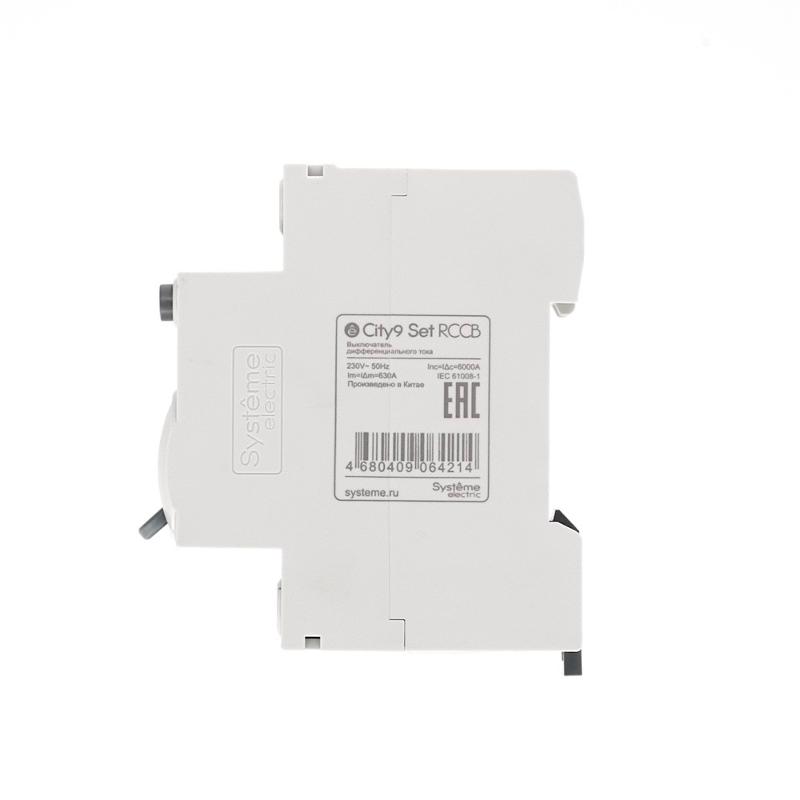 City9 Set ВДТ 63А 2P 100мА A-S 230В | C9R76263 | SE — миниатюра 5