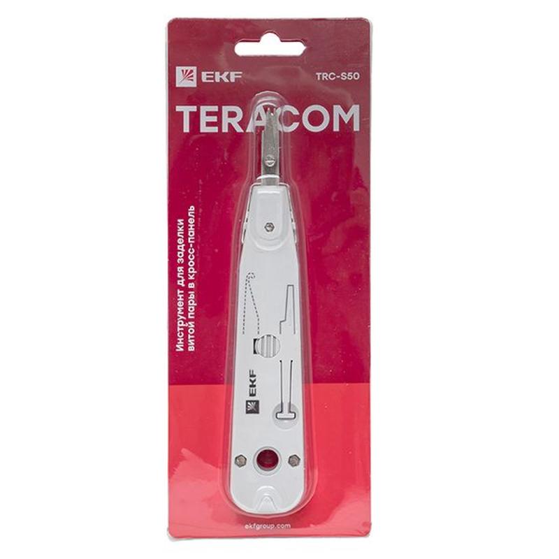 Инструмент для заделки витой пары в кросс-панель TERACOM TRC-S50 | TRC-S50 | EKF — миниатюра 20