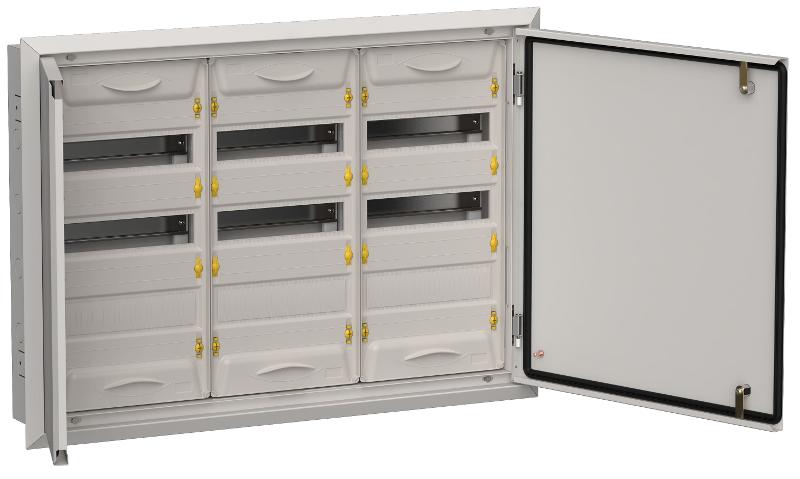 TITAN 5 Корпус металлический ЩРв-108 (3х36) 630х885х130 IP31 серый | TI5-50-V-3X036-31-7035 | IEK — IEK (ИЭК)