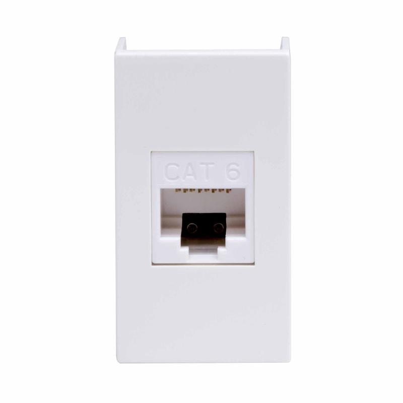 Viva белый розетка компьютерная RJ45 категория 6 UTP 1мод | 45058 | DKC — DKC (ДКС)