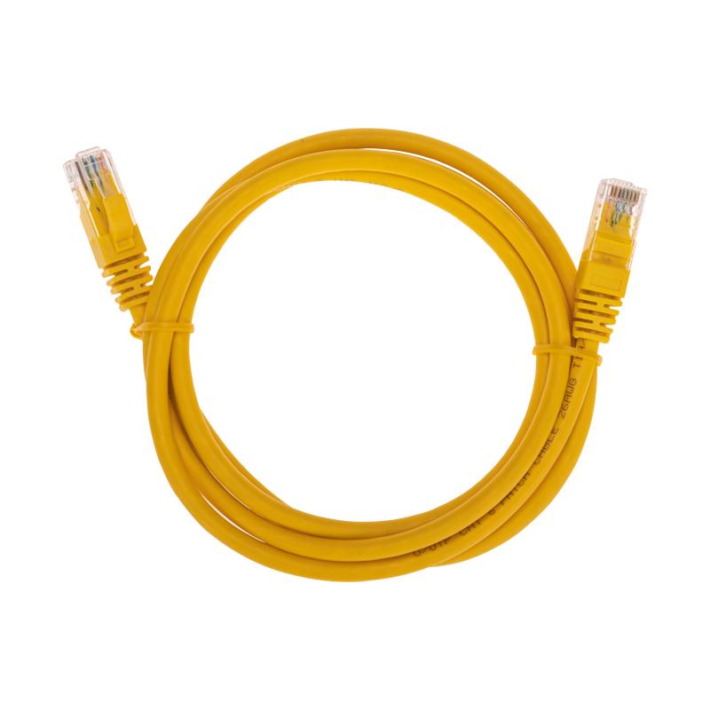 Патч-корд U/UTP CAT 6, RJ45-RJ45, 26AWG, LSZH, желтый, 1.5м REXANT | 02-0295-105 | REXANT — REXANT