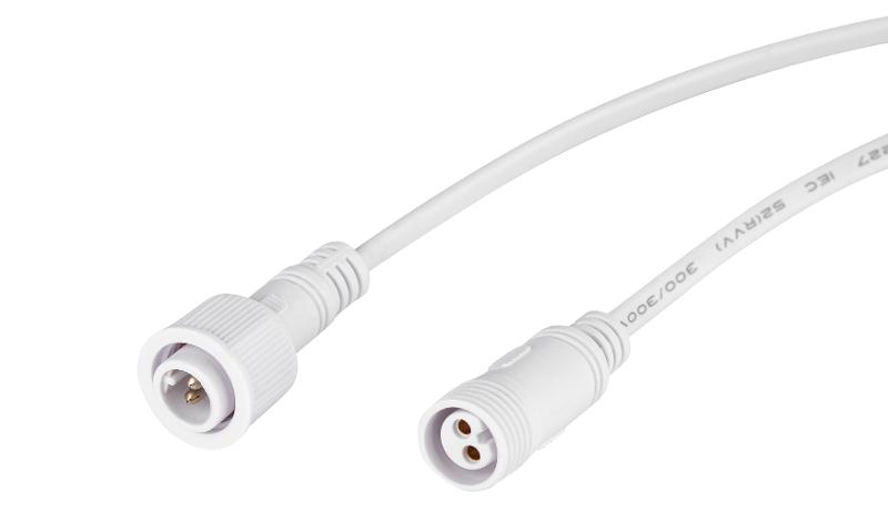 Кабель соединительный для линейного светильника  Cable-DCWP-2pin (PP2)-M15-MF-1m 1 м  | Б0064712 | ЭРА — миниатюра 3