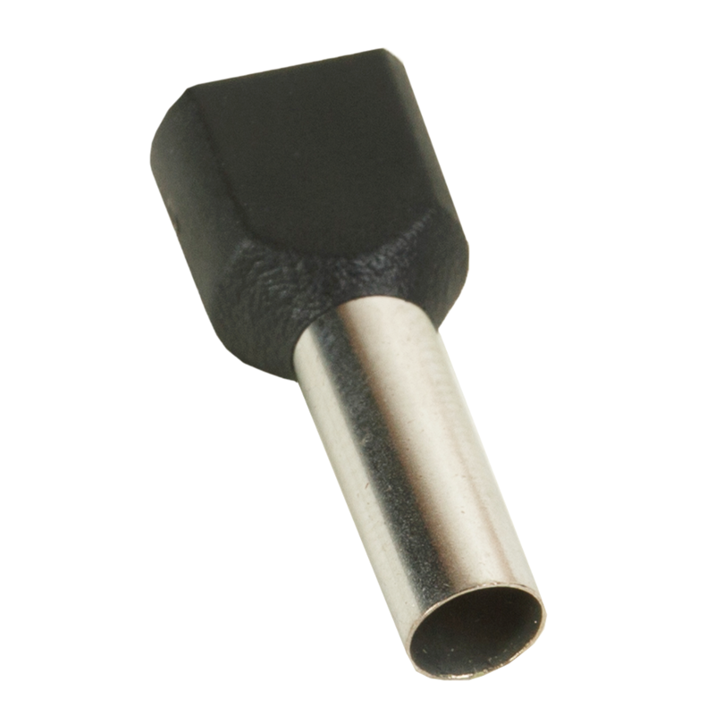 Наконечник штыревой втулочный под два провода OptiKit T-Shv2-PVC- 6,0-14(100шт) | 278052 | КЭАЗ — фото 1 | Sento