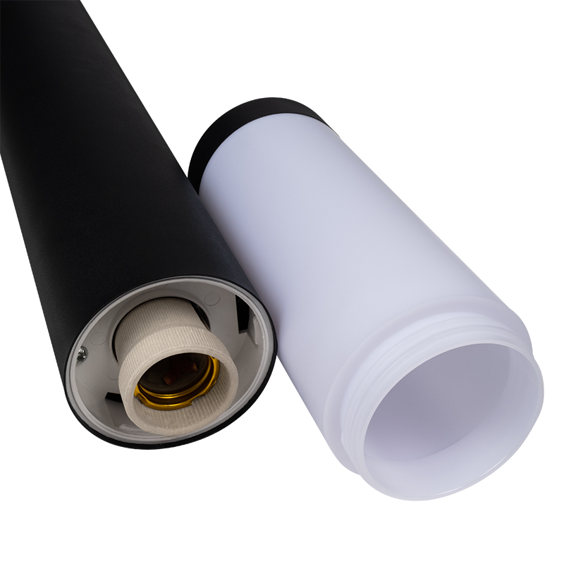 Светильник светодиодный уличный PGB 02-900 E27 230V BL (черный) IP44 столбик | .5040731 | Jazzway — миниатюра 3
