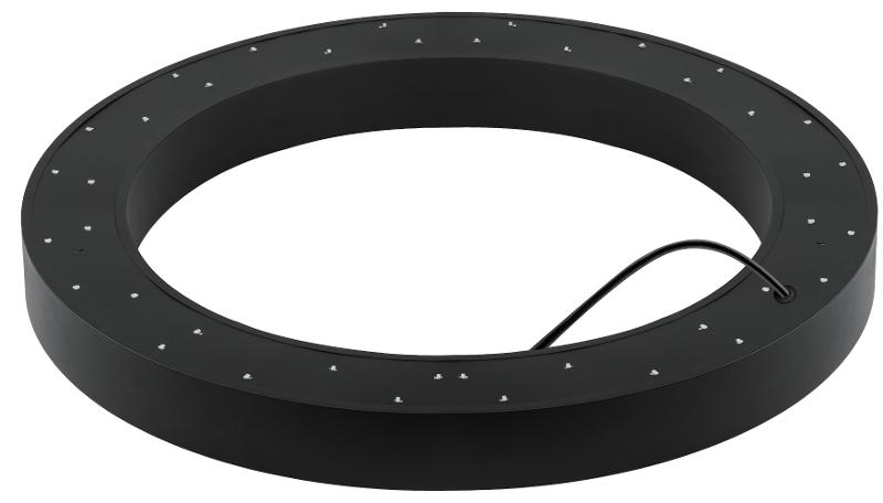 Светильник светодиодный Geometria Ring SPO-133-B-40K-045 45Вт 4000K 3200Лм IP40 600*600*80 черный подвесной ЛТ | Б0058903 | ЭРА — миниатюра 4
