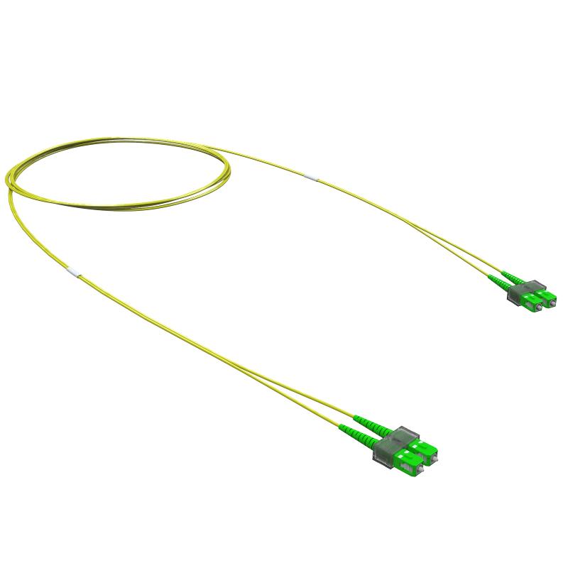 Оптический коммутационный шнур Duplex SC/APC-SC/APC, 9/125 (OS2), 1 м | RNPC9DCACA1 | DKC — фото 1 | Sento