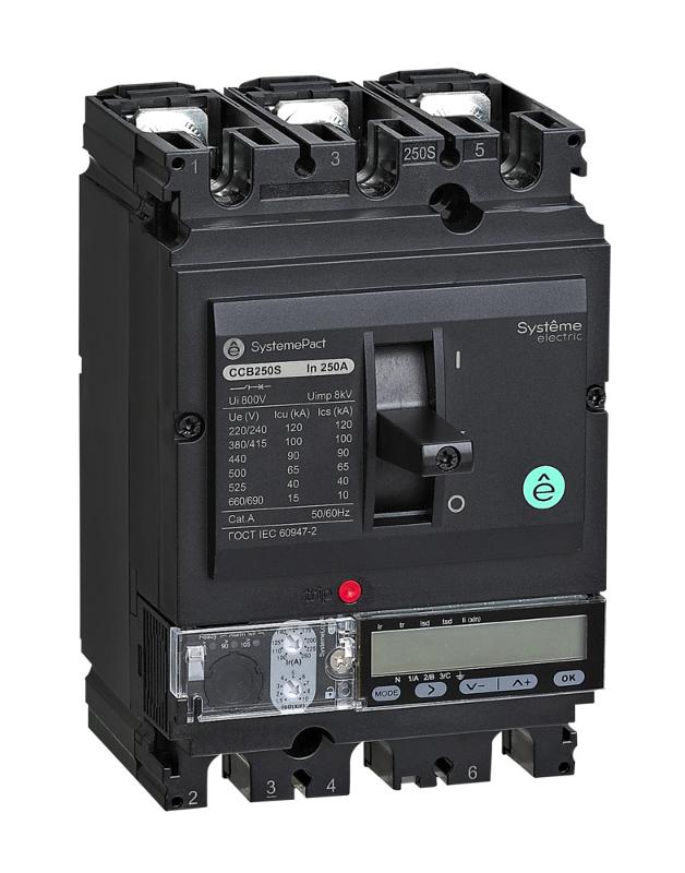 АВТ.ВЫКЛ SYSTEMEPACT CCB100 50KA 3P3D S5.2E 40A | SPC100N04052E3DFC | SE — фото 1 | Sento