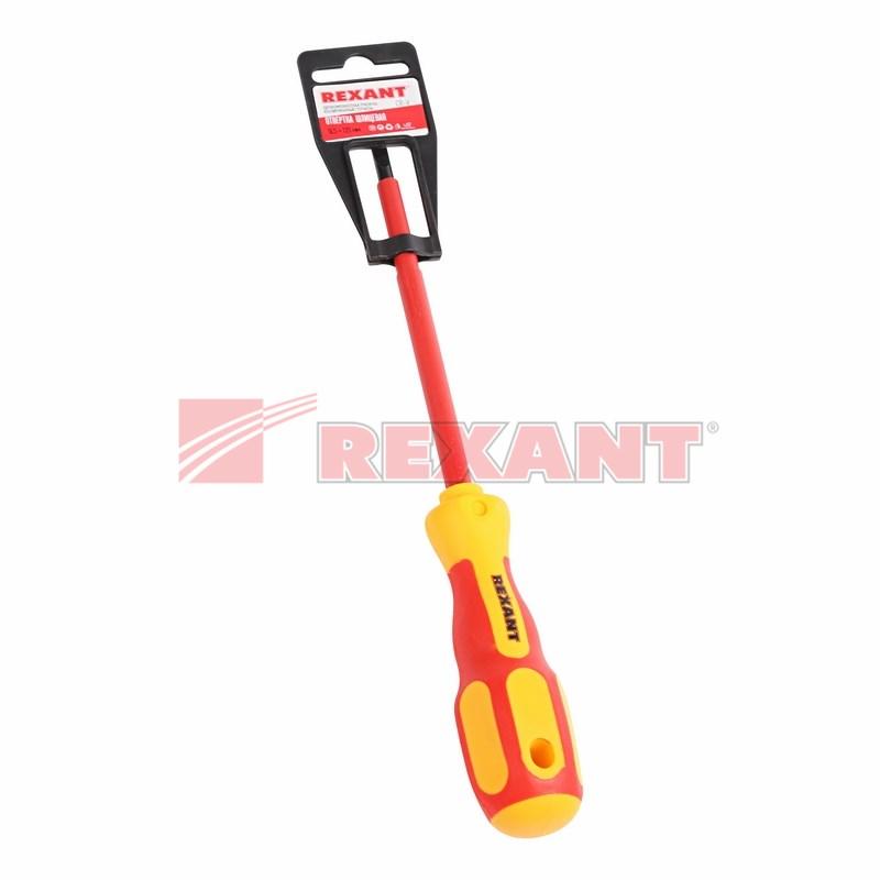 Отвертка шлицевая «Электрика» SL 5х125 мм | 12-4713 | REXANT — миниатюра 2