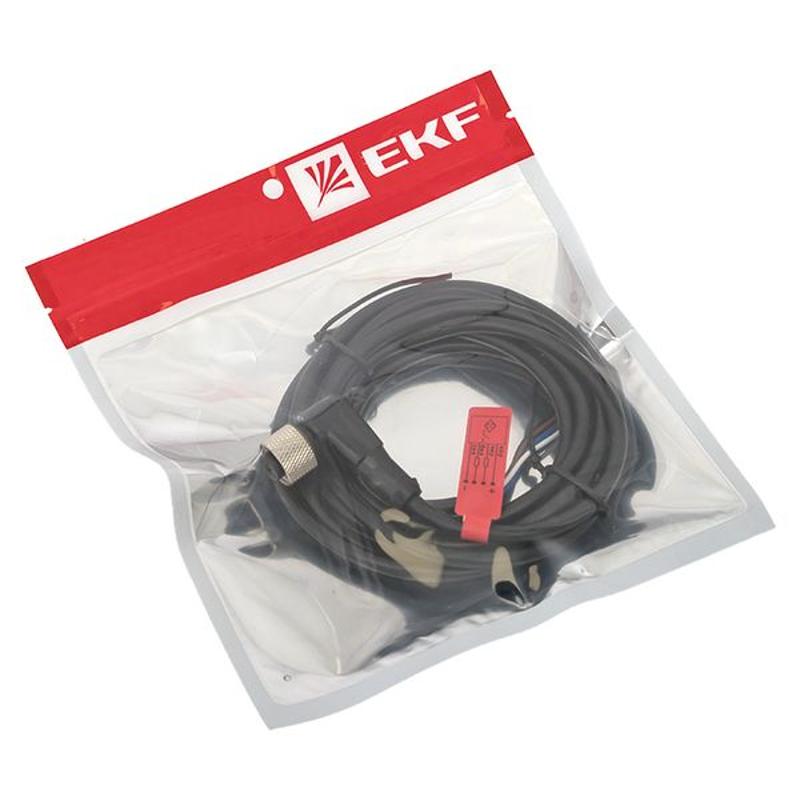 Кабель-разъем М12 4-PIN угловой PLG-12L-4-2|PLG-12L-4-2|EKF — миниатюра 9