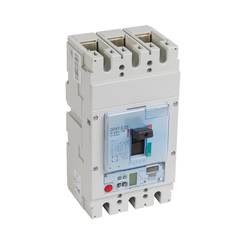 Выключатель автоматический DPX3 630 - эл. расц. Sg - с изм. блоком. - 36 кА - 400 В~ - 3П - 400 А | 422178 | Legrand — Legrand