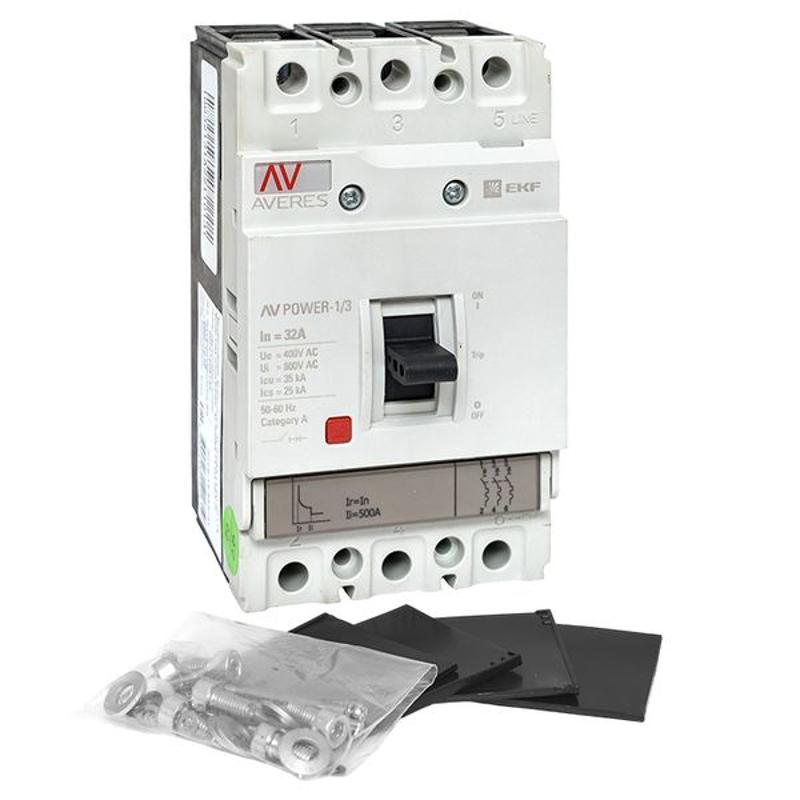 Выключатель автоматический AV POWER-1/3 32А 35kA TR | mccb-13-32-TR-av | EKF — миниатюра 15