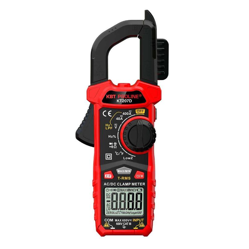 Токовые клещи цифровые KT 207D серия PROLINE | 91920 | КВТ — КВТ