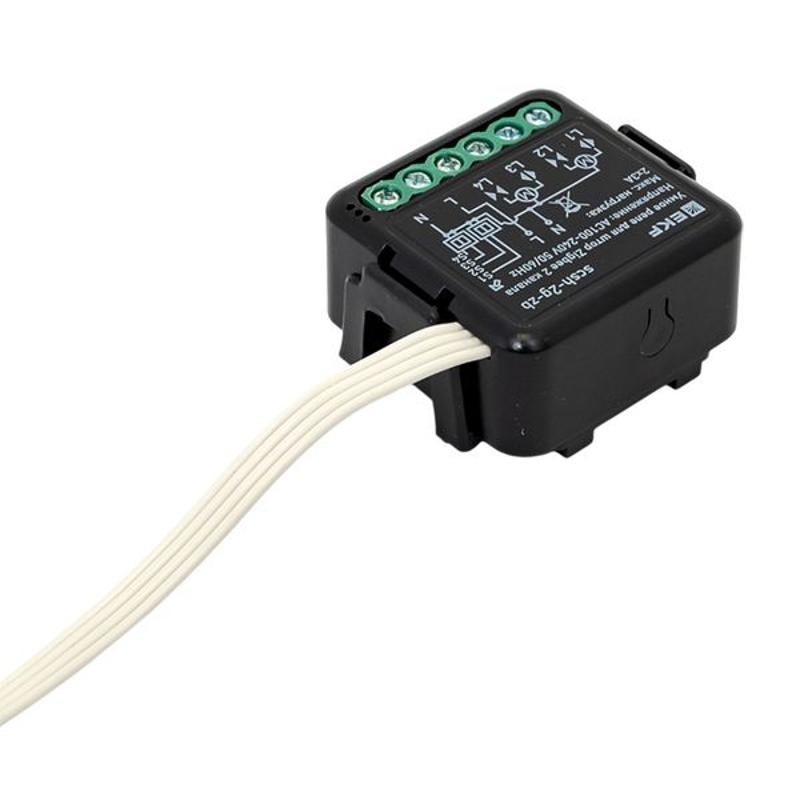 Умное реле для штор в подрозетник 2-канальное Zigbee EKF Connect Select | scsh-2g-zb | EKF — миниатюра 9
