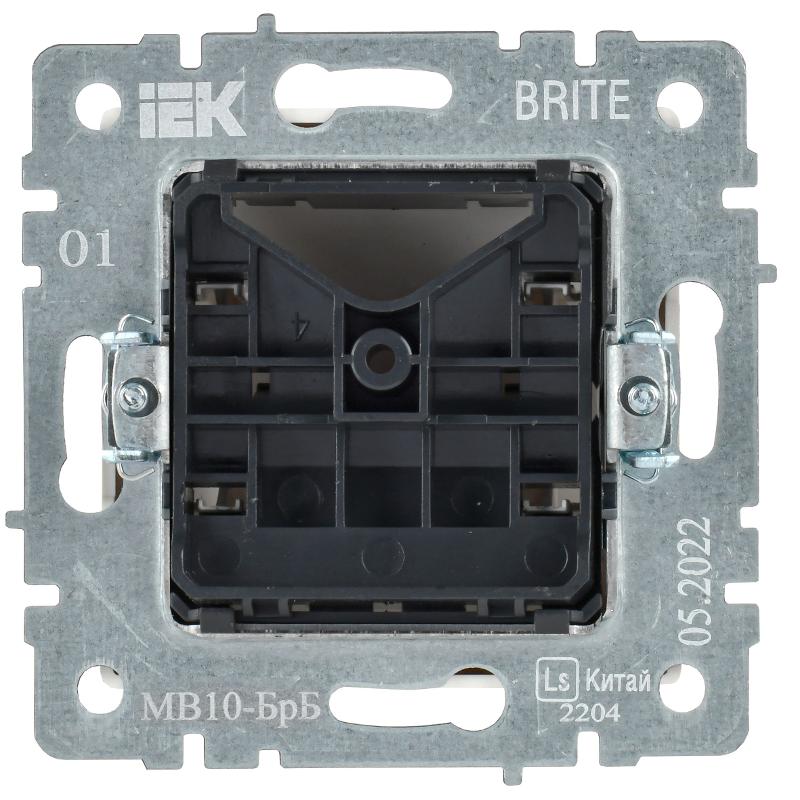 BRITE Вывод кабеля МВ10-БрБ белый | BR-VK10-0-K01 | IEK — миниатюра 4