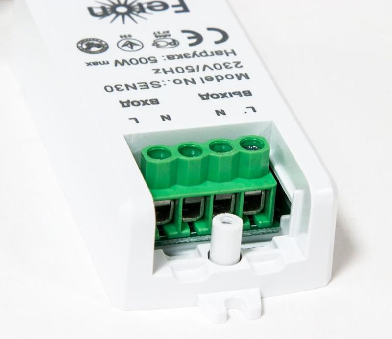 SEN30 230V 500W 5-8сm 30° датчик движения руки белый (кабель 1,5м) | 22068 | FERON — миниатюра 2
