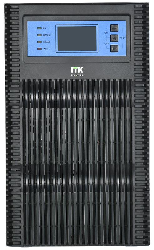 ITK ELECTRA OT ИБП 3кВА/3кВт LCD 72VDC с АКБ 6х7AH | EOT-0003KVA-1-006 | ITK — миниатюра 2