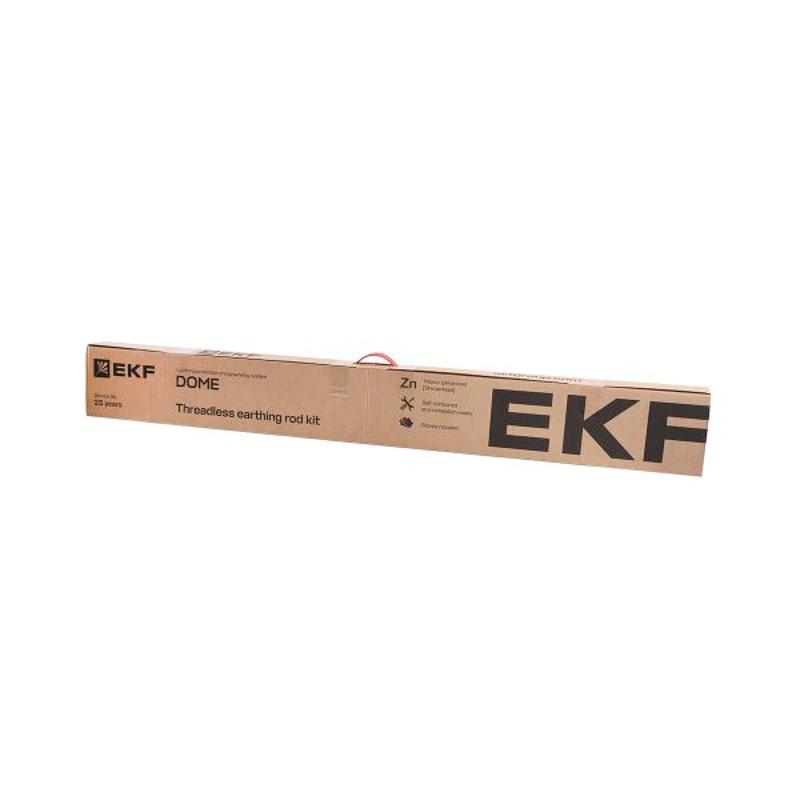 Комплект заземления безмуфтовый 4,5м (стержни D=16мм) HZ | gc-25451 | EKF — миниатюра 2