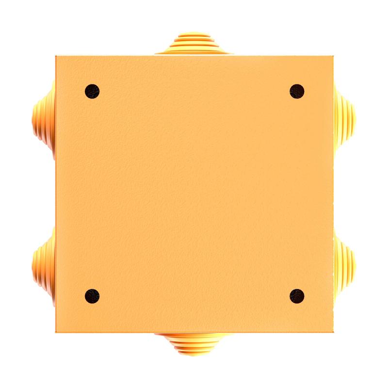 Коробка распределительная стальная FS огн.,IP55,150х150х80мм,6р,450V,32A,10мм.кв, нерж.контакт с кабельными вводами и клеммниками | FSK31610 | DKC — миниатюра 5