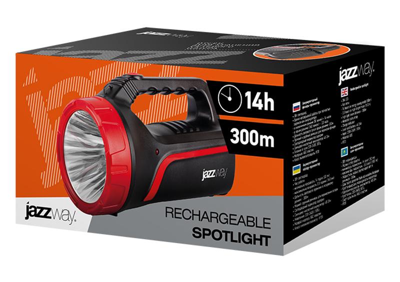 Фонарь прожекторный  Accu6-L3W | 5014879 | JAZZway — миниатюра 2